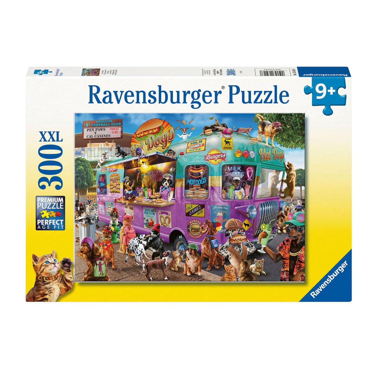 Amazon.com: Ravensburger Hot Diggity Dogs 300 XXL Piece Jigsaw