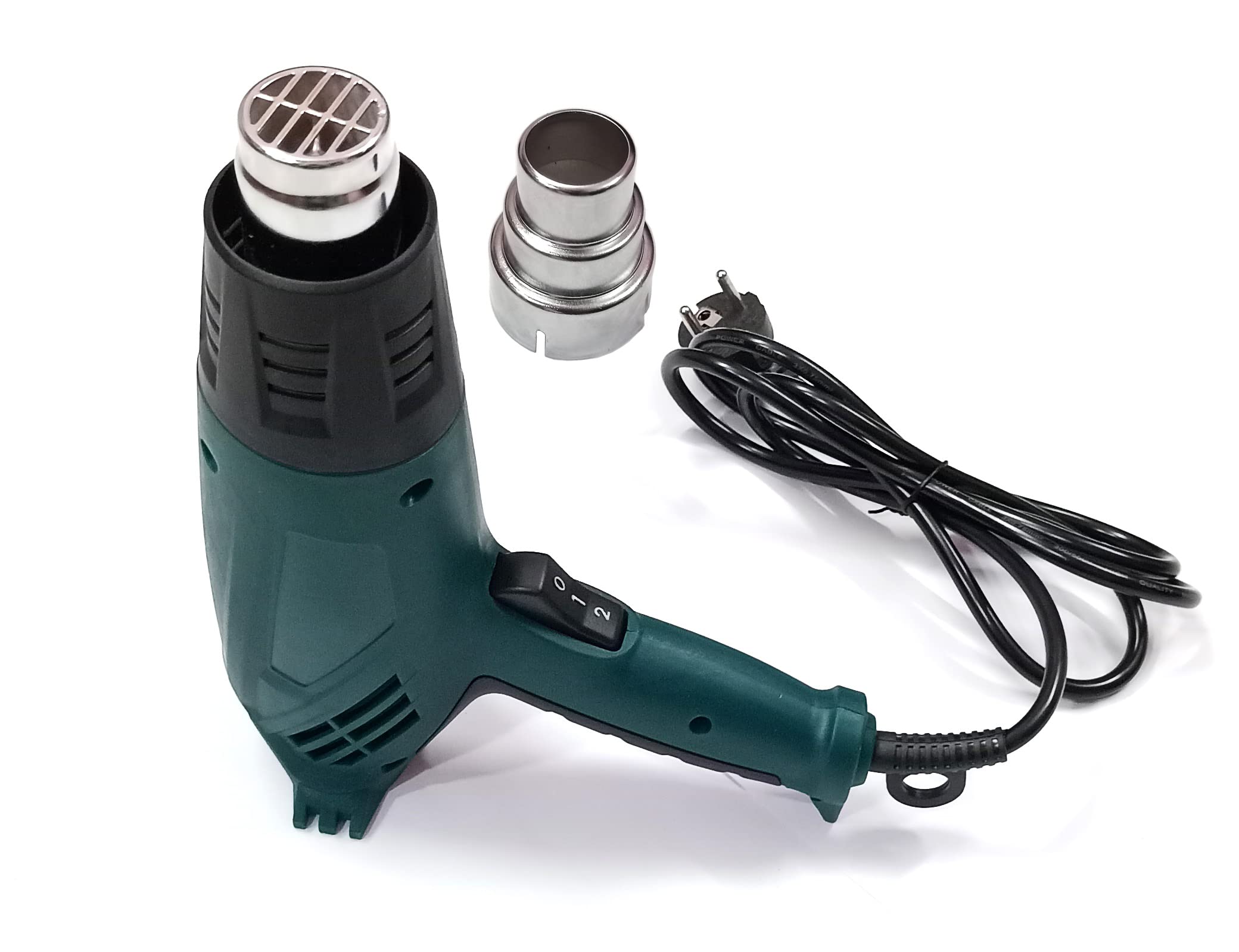 Mass Pro Heavy Duty Heat Gun Dual Temperature Portable Hot Air Heat Shrink Paint Remover 2000W Heat Gun