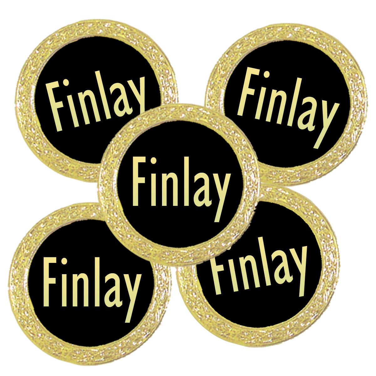 Best Impressions Personalised Golf Ball Markers (Finlay)