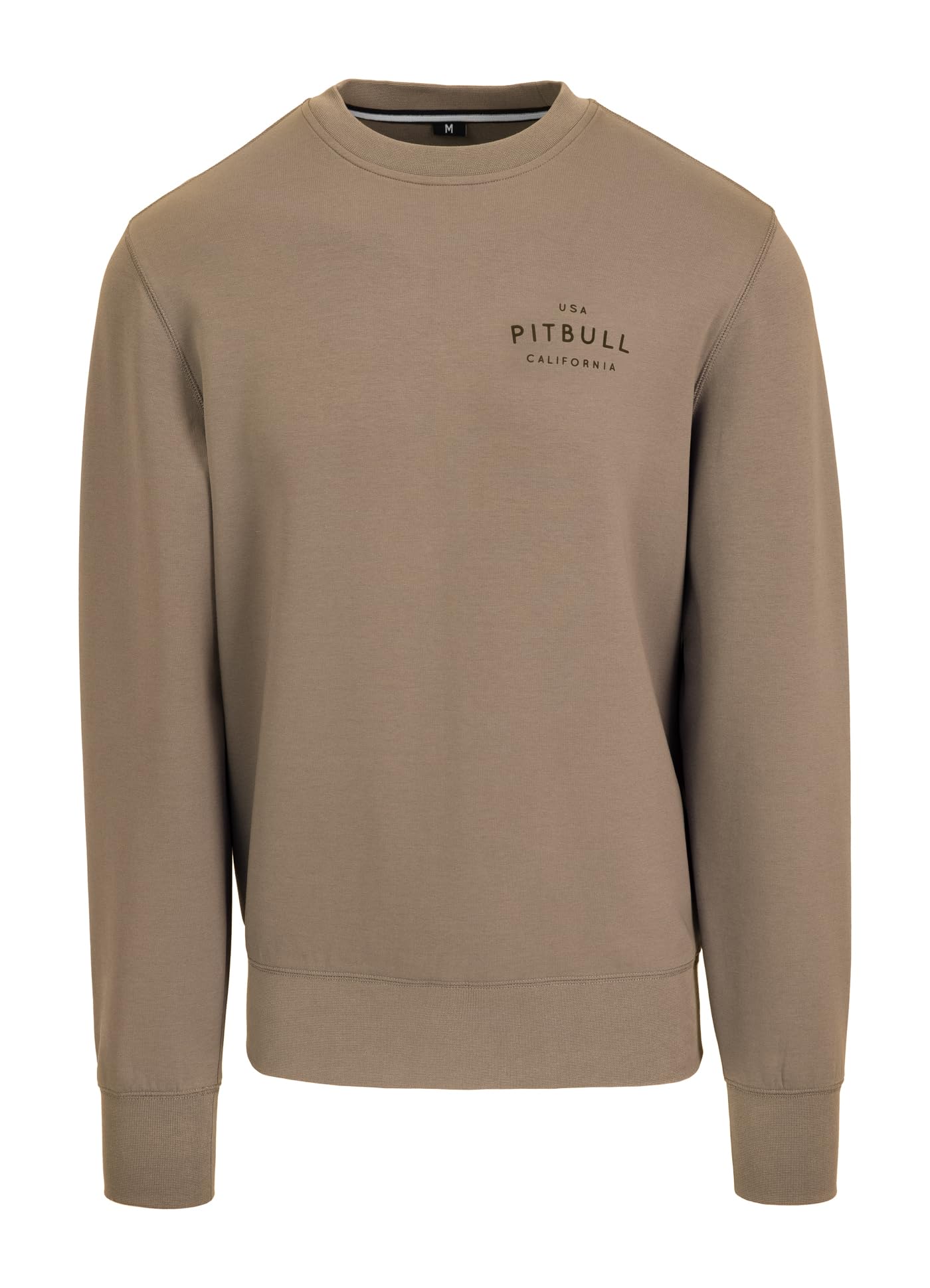 PITBULL - Bluza męska Crewneck Sampson, sweter męski, sportowa bluza z nadrukiem, męska bluza sportowa z długim rękawem