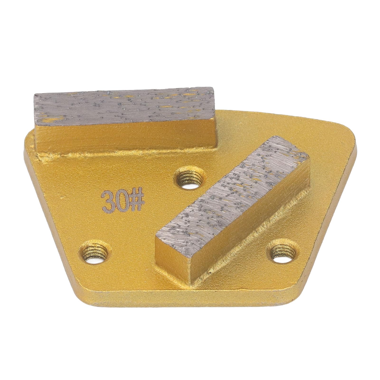 Disque de Meulage Trapézoïdal, Faible Bruit 3 Pcs 30 Grit Meulage Chaussures 2 Longues Dents pour Béton