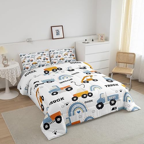 Miniatura 10 de Manfei Juego de edredón de mariposa tamaño Queen, juego de ropa de cama de 3 piezas de dibujos animados rosa femenino para decoración de habitación