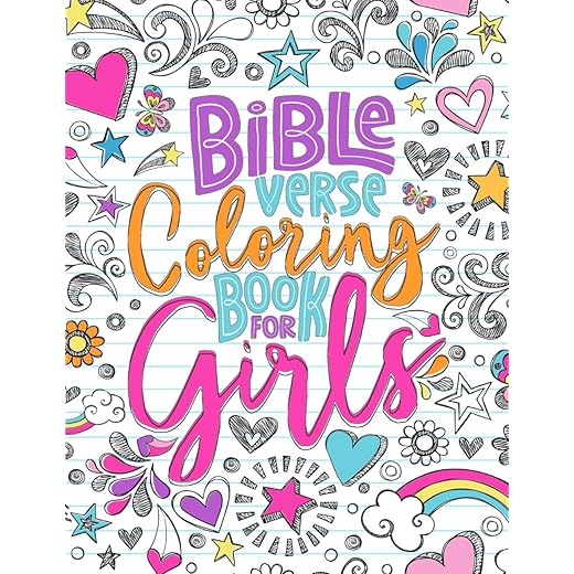 Bible Verse Coloring Book for Girls