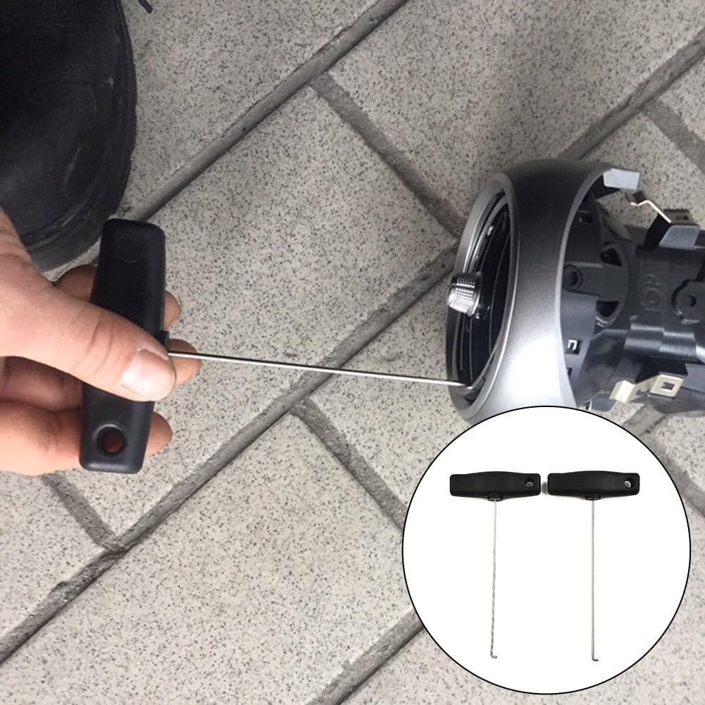 Set di 2 ganci estraibili per tachimetro MercedesBenz in acciaio inox