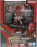 Vista 2 de TAMASHII NATIONS - Spider-Man: No Way Home - Spider-Man [Traje Integrado] Edición Final de Batalla, Figura de Acción Bandai Spirits S.H.Figuarts