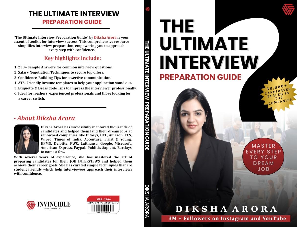 The Ultimate Interview Preparation Guide | Diksha Arora | Invincible 2