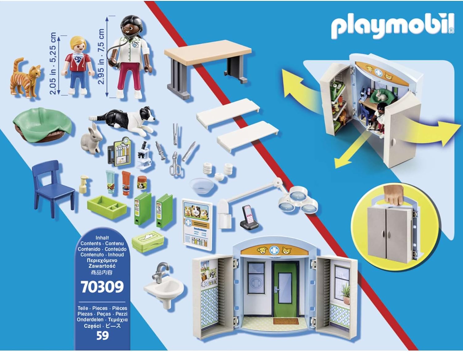 Playmobil Vet Clinic Play Box