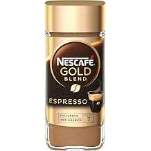 Nescafe Gold Blend Espresso Instant Coffee, 100g