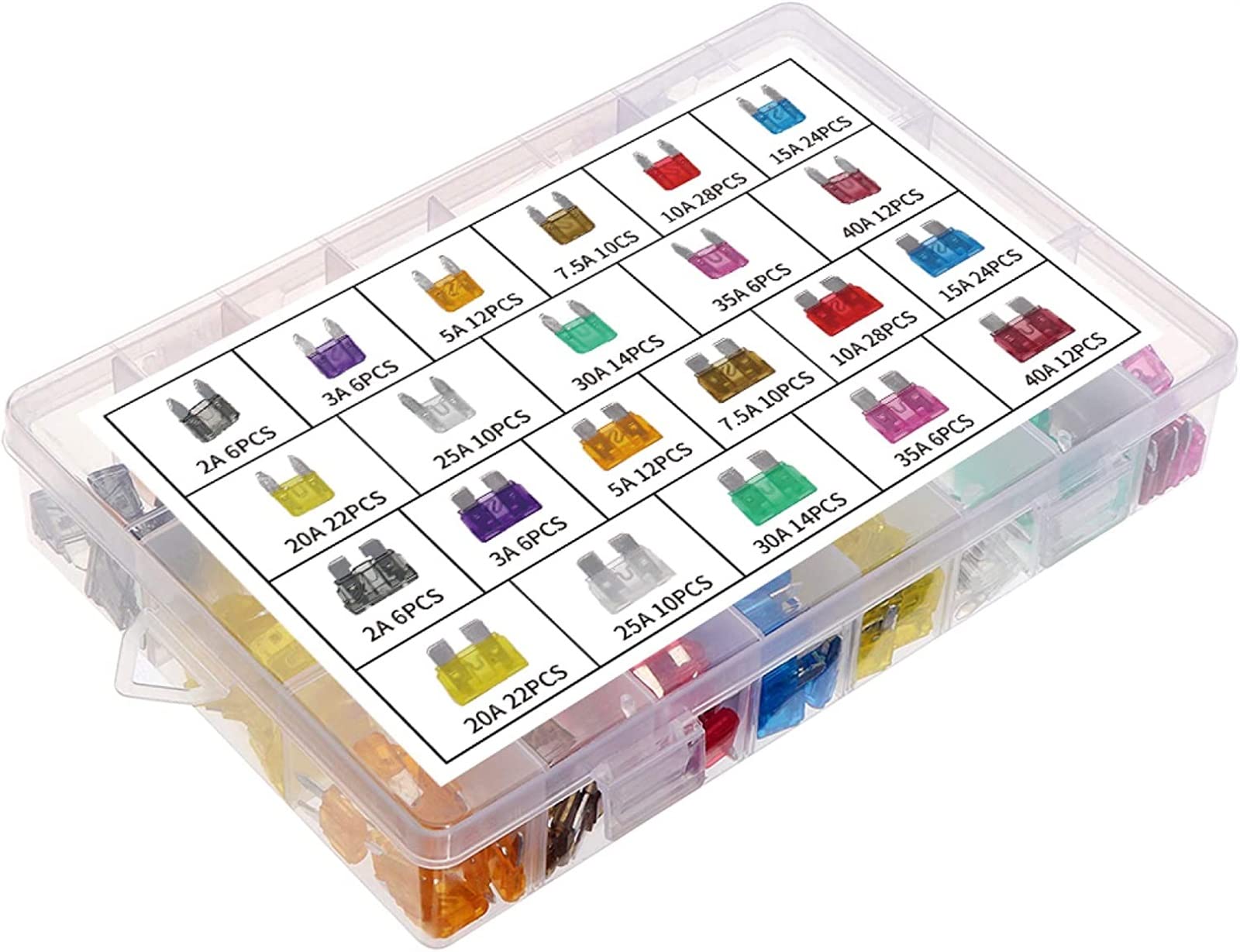 Fusibles voiture assortiment mini 300pcs pour régler les pannes de phares