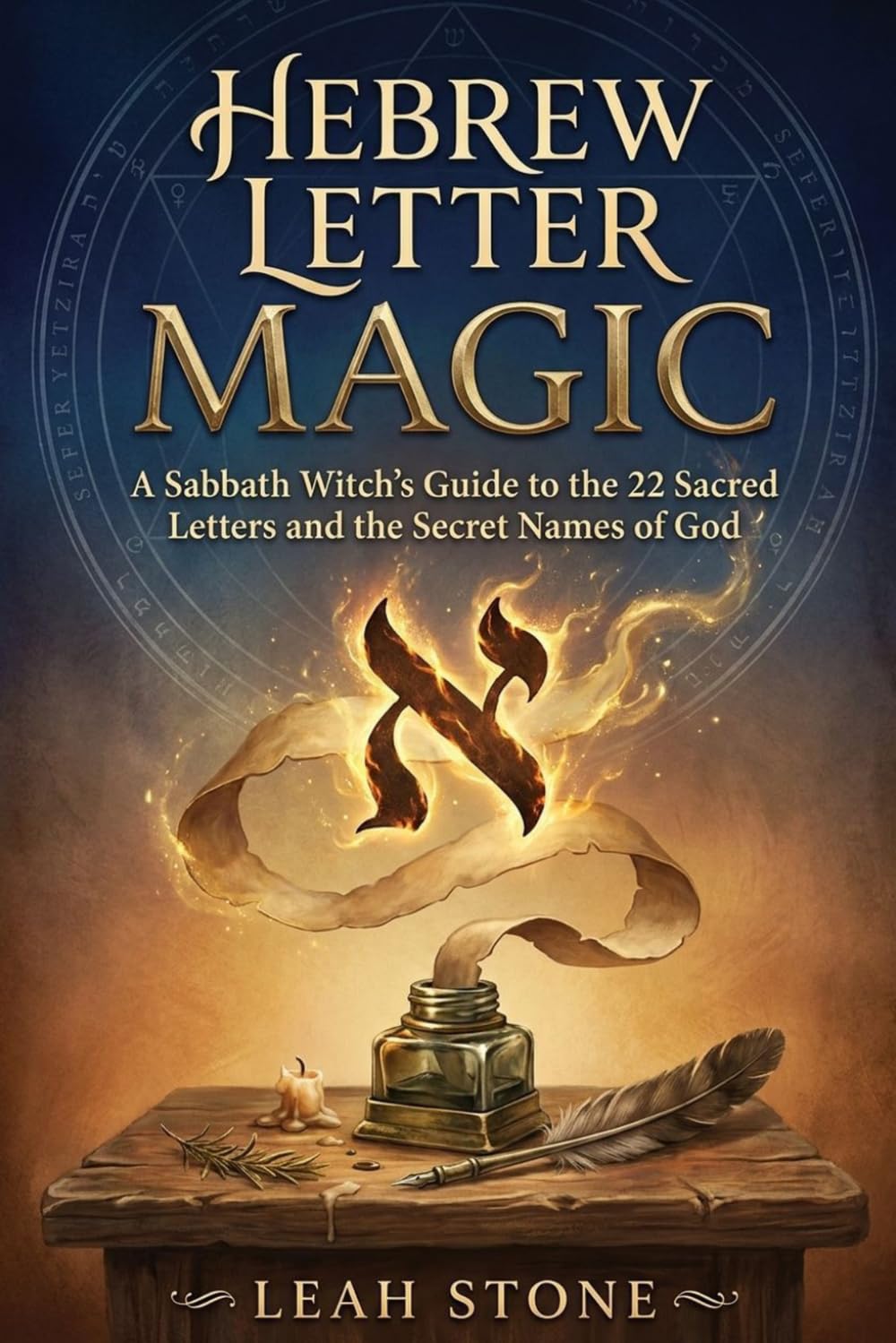 Hebrew Letter Magic: A Sabbath Witch's Guide to the 22 Sacred Letters and the Secret Names of God (The Jew-itch's Grimoire)