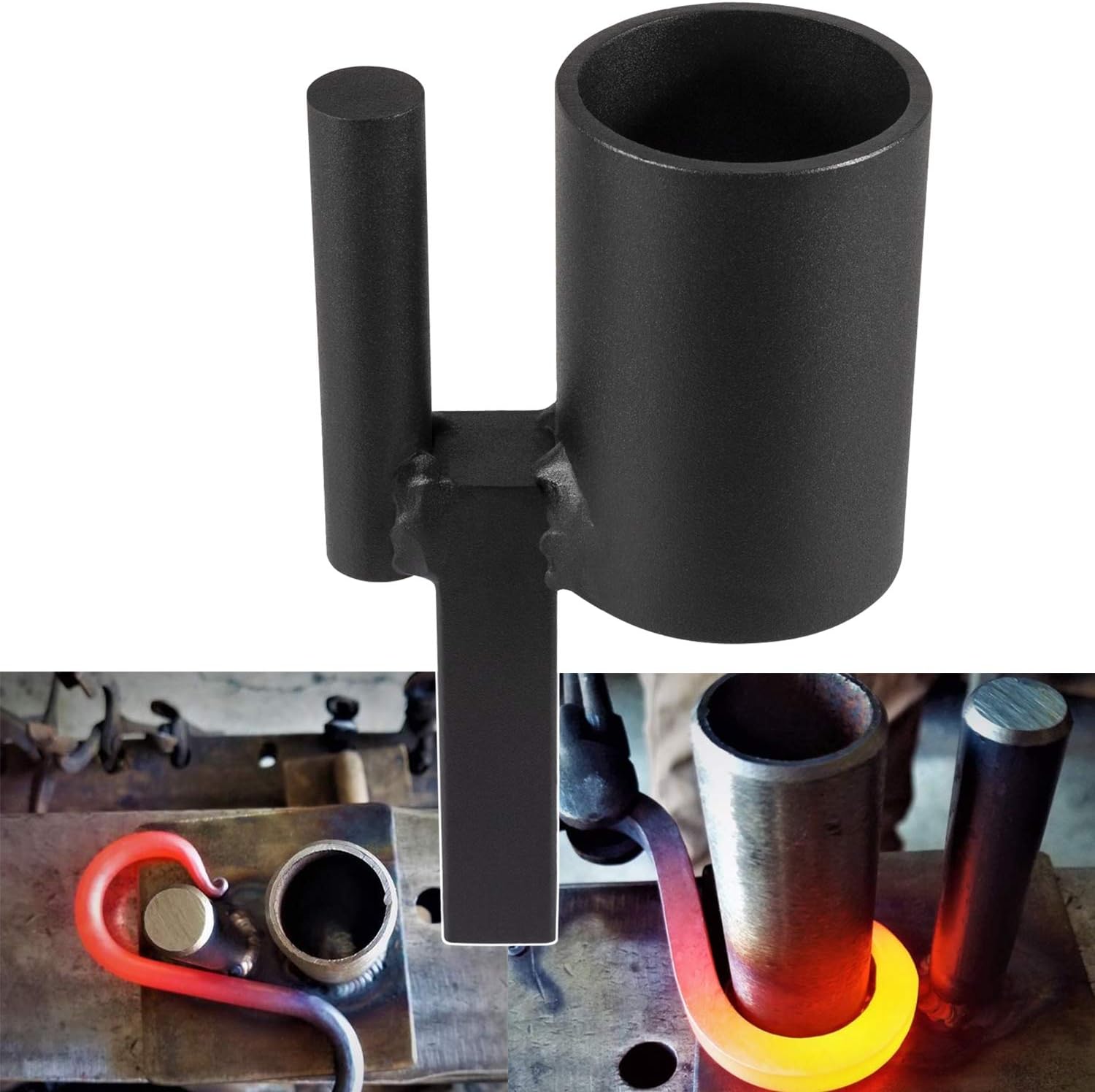 Blacksmith Hardy Anvil Tool 3/4 inch Hardy Turning Bending Forge Scrolling Twisting Tool