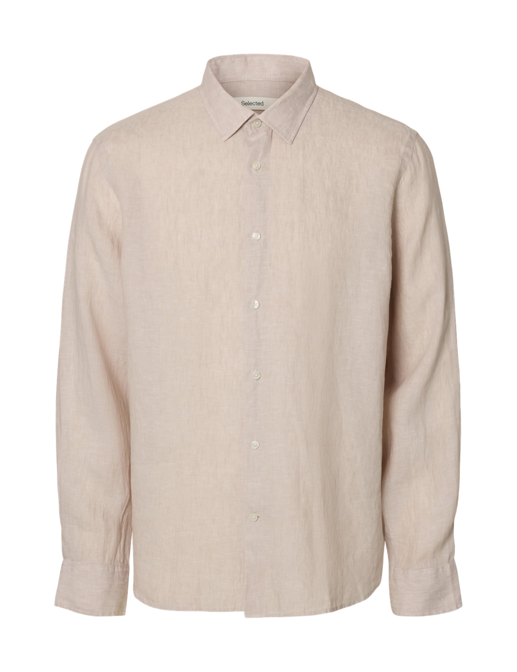 SELECTED HOMME Slhregkylian-Linen Shirt LS Classic Noos Camisa de Manga Larga Hombre (Pack de 1)
