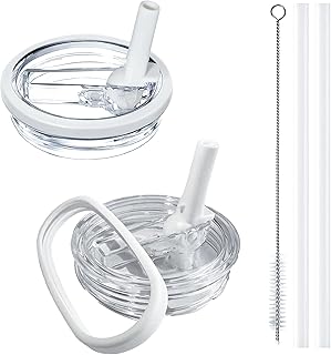 2-Pack Spill-Proof Replacement Lids for Stanley Quencher H2.0 40 oz Cups