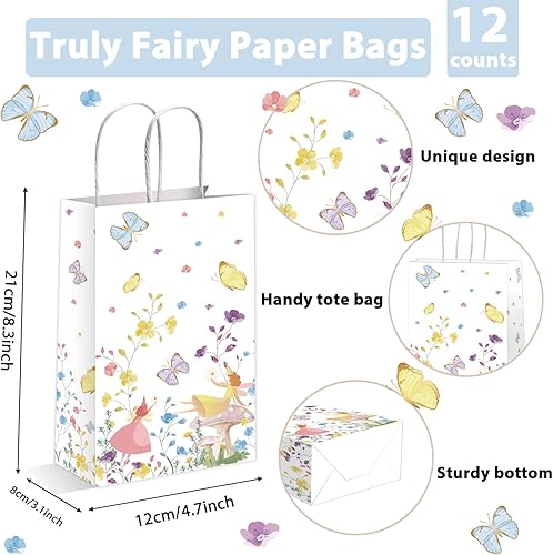 Vista 72 de gisgfim 12 bolsas de arte de pintura prémium con temática artística de cumpleaños, bolsas de golosinas, suministros de regalo, bolsas de regalo