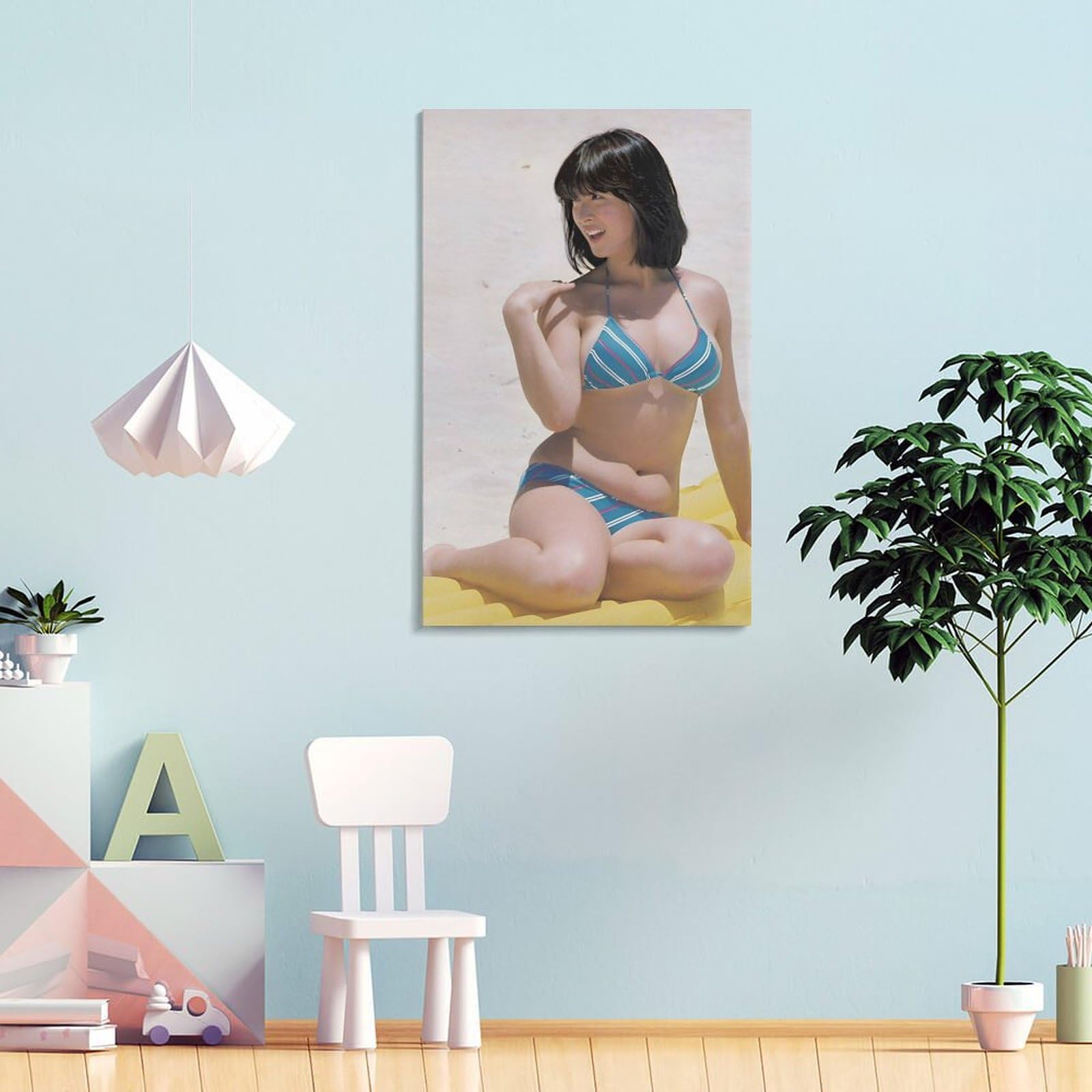Amazon.co.jp: 河合奈保子 歌手水着9ポスター クール ポスター 壁