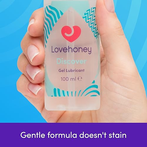 Vista 6 de Lovehoney Discover Water Based Lube - Lubricante de gel extra grueso - 3.4 fl oz