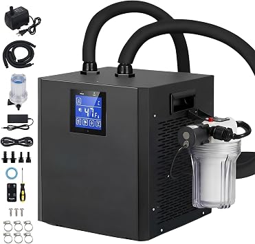 Ice Bath Chiller 1/3 HP water chiller 300L ice bath water chiller