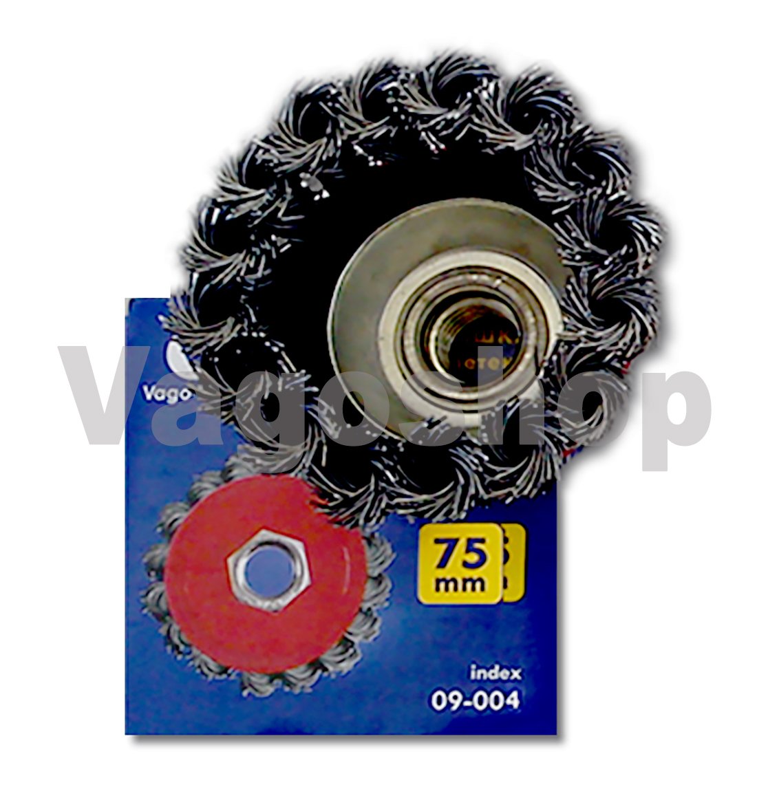 24 X Spazzola Spazzola metallica 75 mm gezopft cono Spazzola Spazzola Rotonda F. Flex