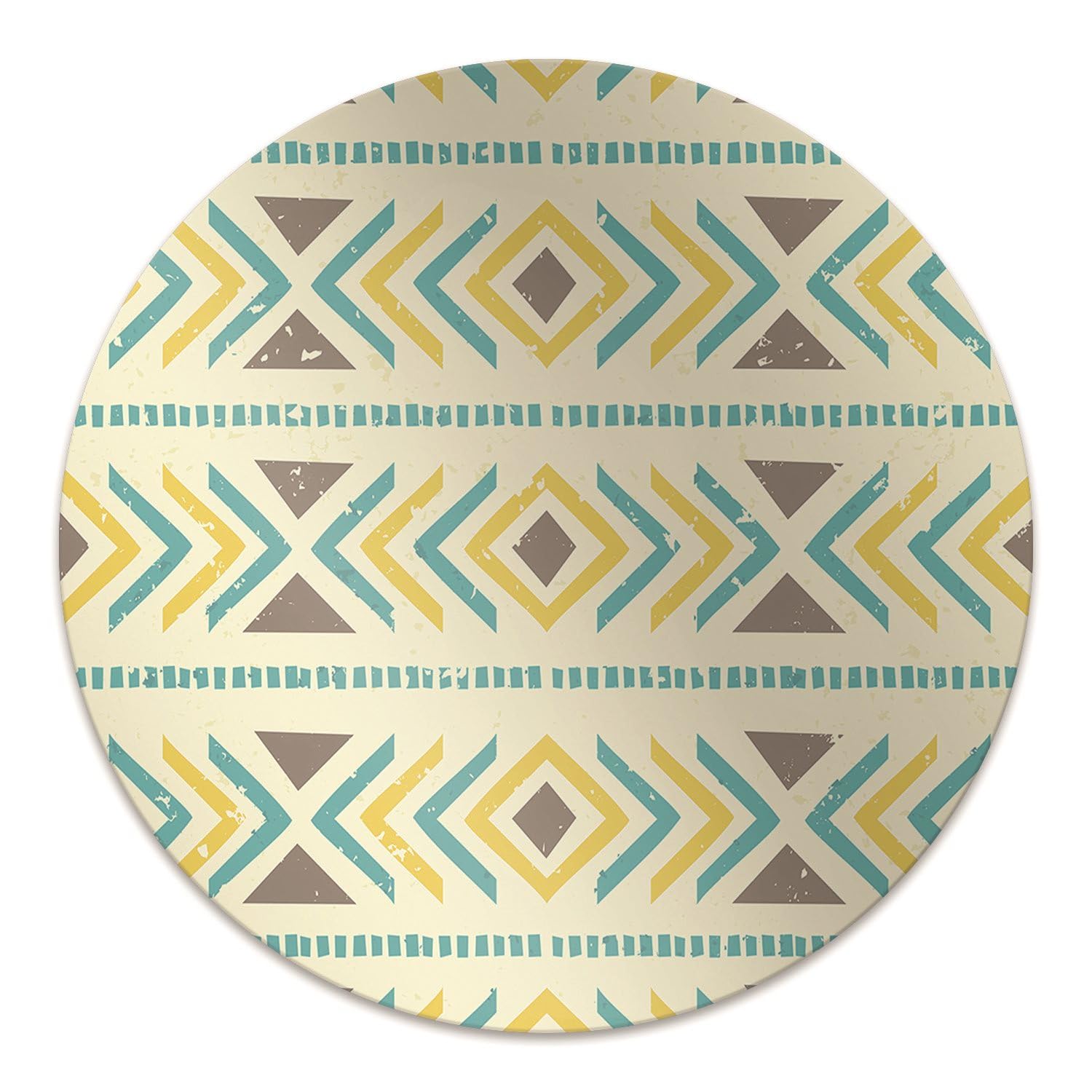 Protecteur de sol design au motif géométrique et tapis de protection haute résistance