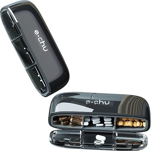 Organizador diario de píldoras, caja de medicina pequeña, caja de almacenamiento de joyas, portátil, mini, tres comidas al día, viajes de negocios,