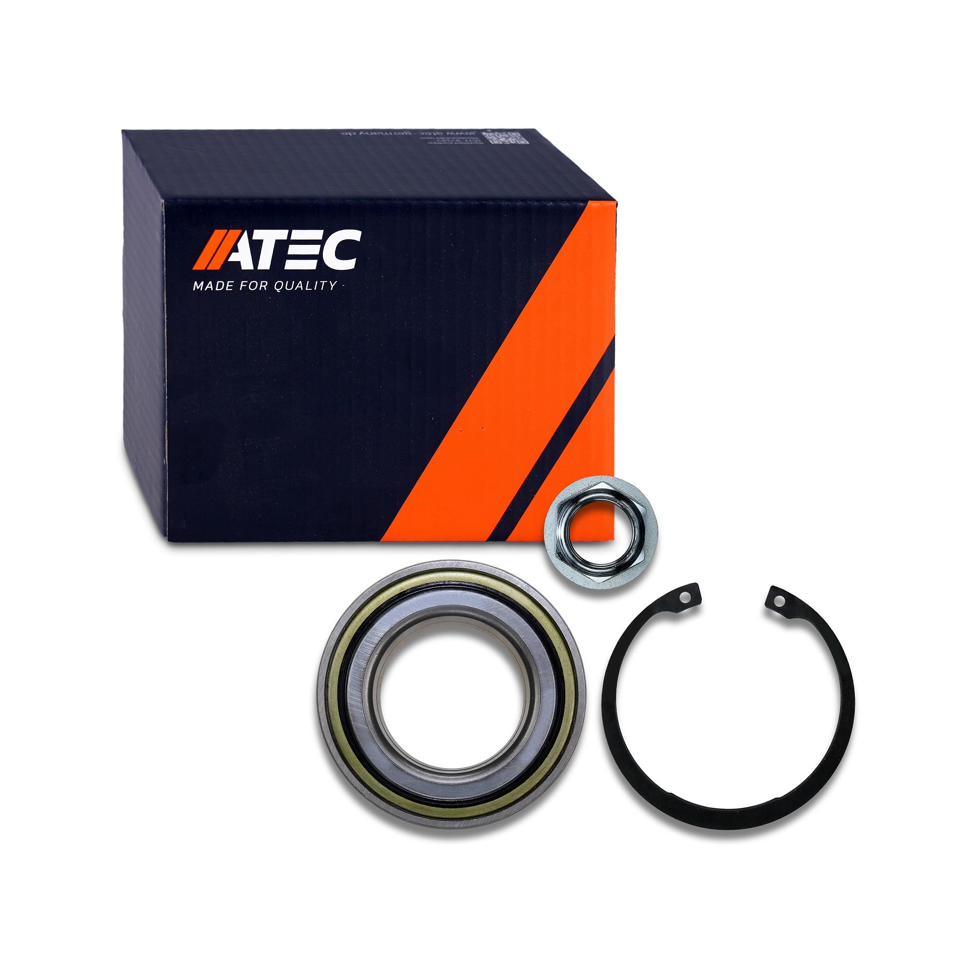 ATEC Germany 1x jeu de roulements de roue avant,