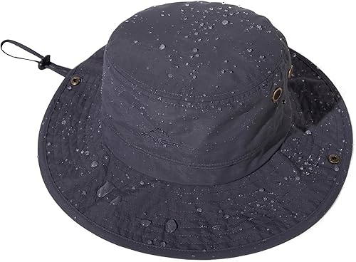 TOP-EX Impermeable lluvia XL XXL gran tamaño gran tamaño hombres sombreros de sol pesca cubo Boonie playa protección UV ala ancha