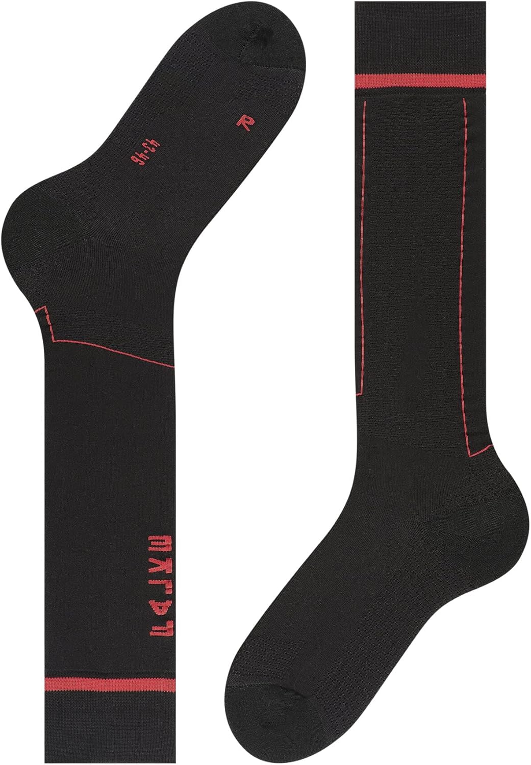 FALKE Men's Impulse Running Socks, Knee High, Stabilizing, 1 Pair