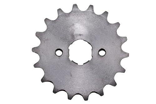 Miniatura 5 de Motocicleta 420-18T Piñón delantero de 0.787 in para motocicleta de 50 cc, 70 cc, 90 cc, 110 cc, 125 cc, motocross, mini bicicleta, TaoTao, Roketa,