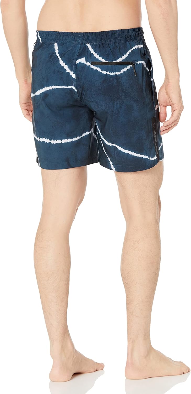 Quiksilver Men's Standard Omni Stretch Short 17 Volley Swim Trunk Bathing Suit