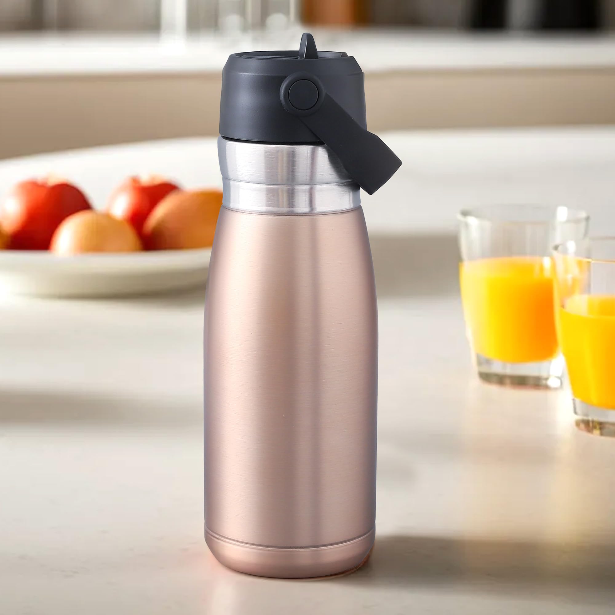 UMAI Double-Walled Vacuum Insulated Stainless Steel Water Bottle with Handle| Sipper Bottle for Kids/Adults | Hot & Cold Water Bottle for Gym, Home, Office, Travel | 780ml (Gold) (B0CQYCSK46) Amazon Price History, Amazon Price Tracker
