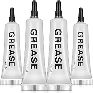 4 Pcs 0.35oz. Each Garage Door Lubricant Spray, White Lithium Grease, Screw Drive Lube