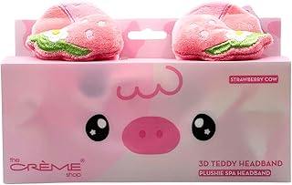 The Crème Shop Diadema de peluche, diadema de...