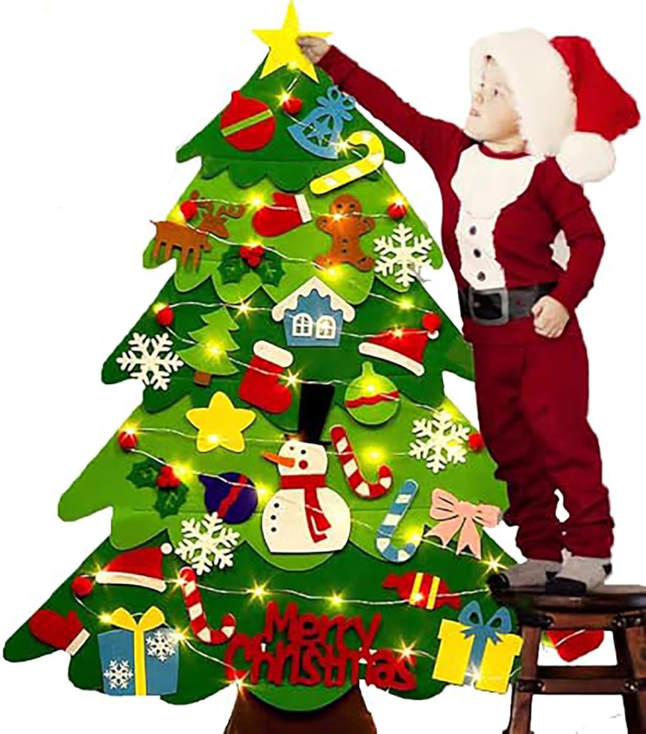 Felt Christmas Tree for Toddlers,Felt Christmas Tree for