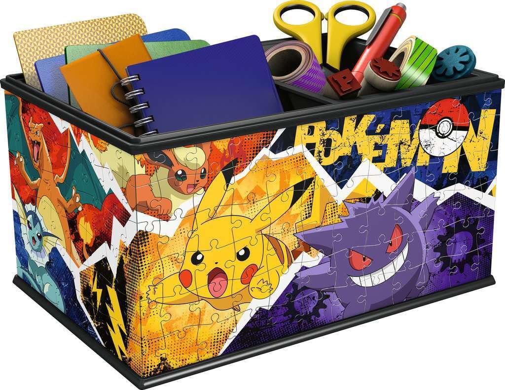 Puzzle 3D Szkatułka Pokemon