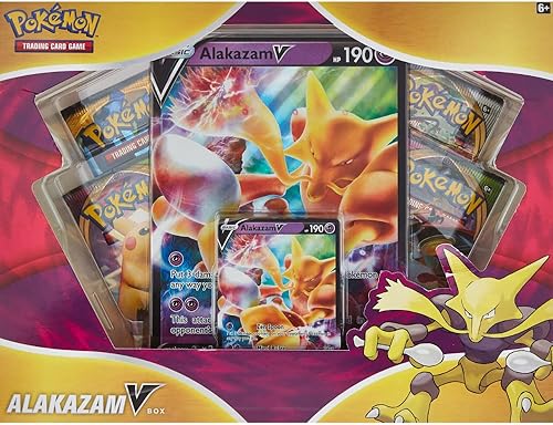 Caja Pokémon Alakazam V multicolor