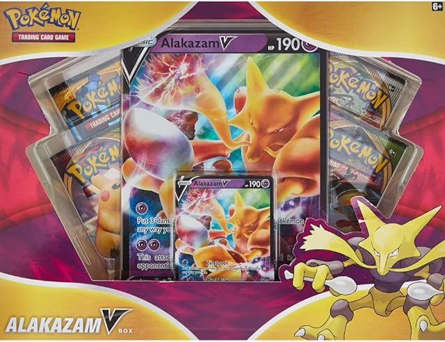 Pokemon TCG - Alakazam - V Box