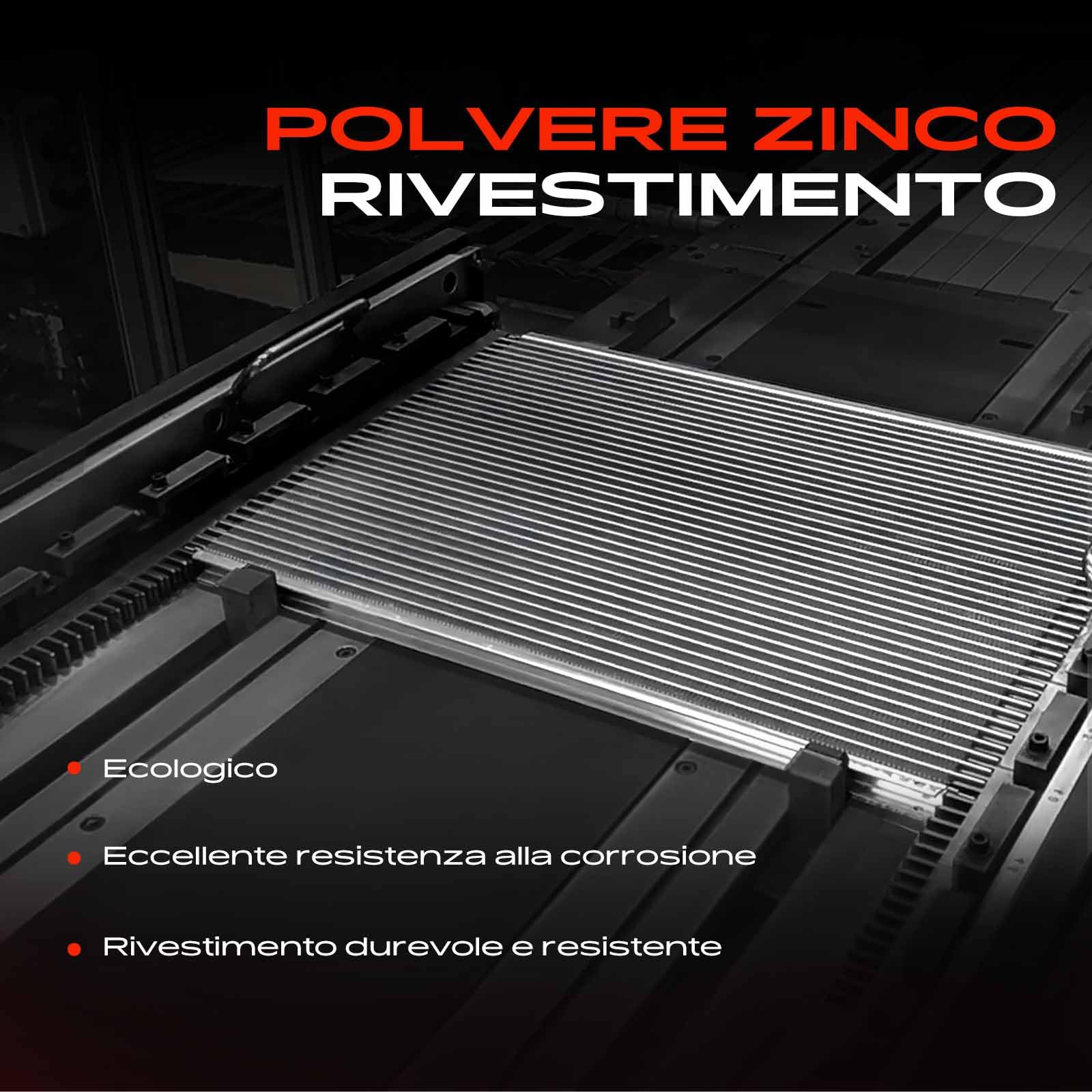 Frankberg Radiatore climatizzatore Condensatore climatizzatore Compatibile con 207 CC WD 1.6L 208 I CA CC 1.2L 2008 I CU 1.2L C3 II SC 1.2L C3 III SX 1.2L Replace# 9650894080