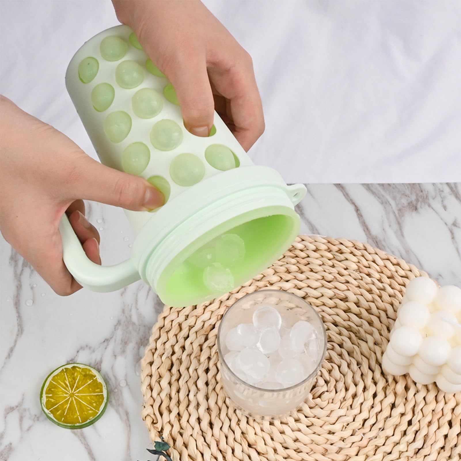 Moule à glaçons en forme de tasse Tasse de Congélateur à Presser avec