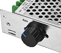 Vista 4 de Greartisan Regulador de velocidad del motor de 12V-80V 30A DC PWM Regulador de velocidad variable Interruptor de gobernador CCM6DS-D con perilla