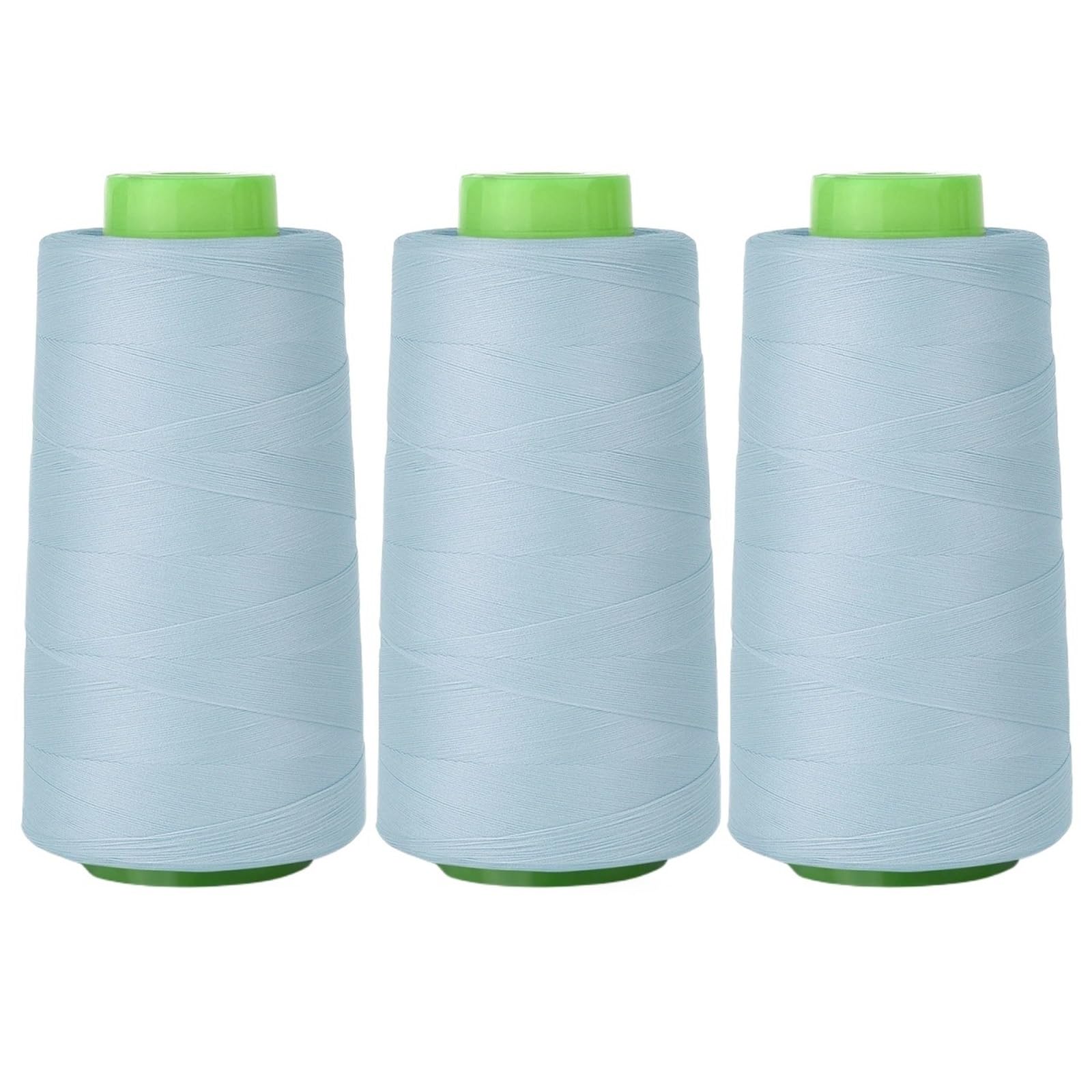 3 piezas de hilo coser nailon elástico for costura bordes, seda Para Adultos(Color 3)