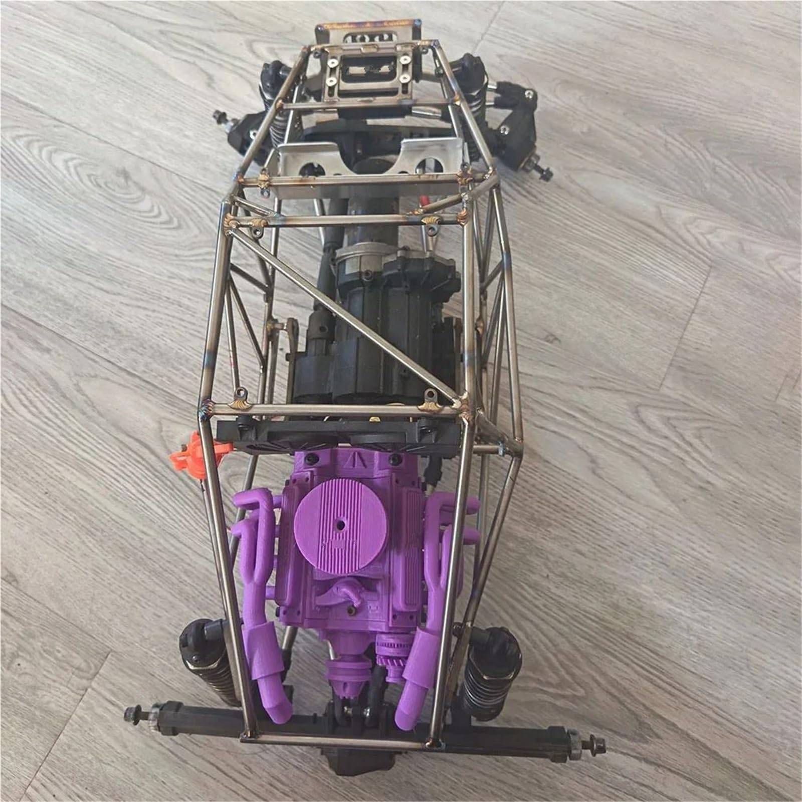 Telaio Del Tubo In Lega Titanio Per AXIAL Per SCX6 1/6 RC Telecomando Elettrico 4WD Off-Road Parti Aggiornamento Accessori RC Componenti