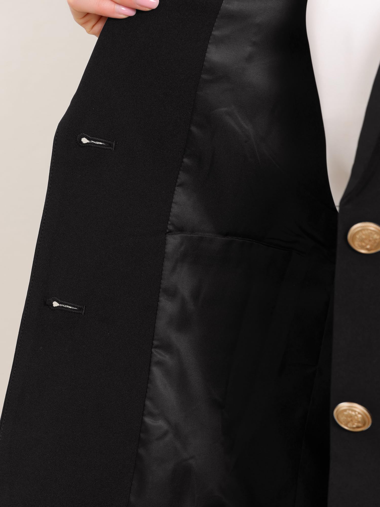 Allegra K Blazer Casual Donna per Ufficio con Revers a Punta e Monopetto Giacche Lavoro Moda 2025
