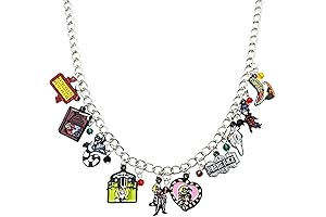 DianViVi Beetlejuice Jewelry: A Delightfully Spooky Charm Necklace