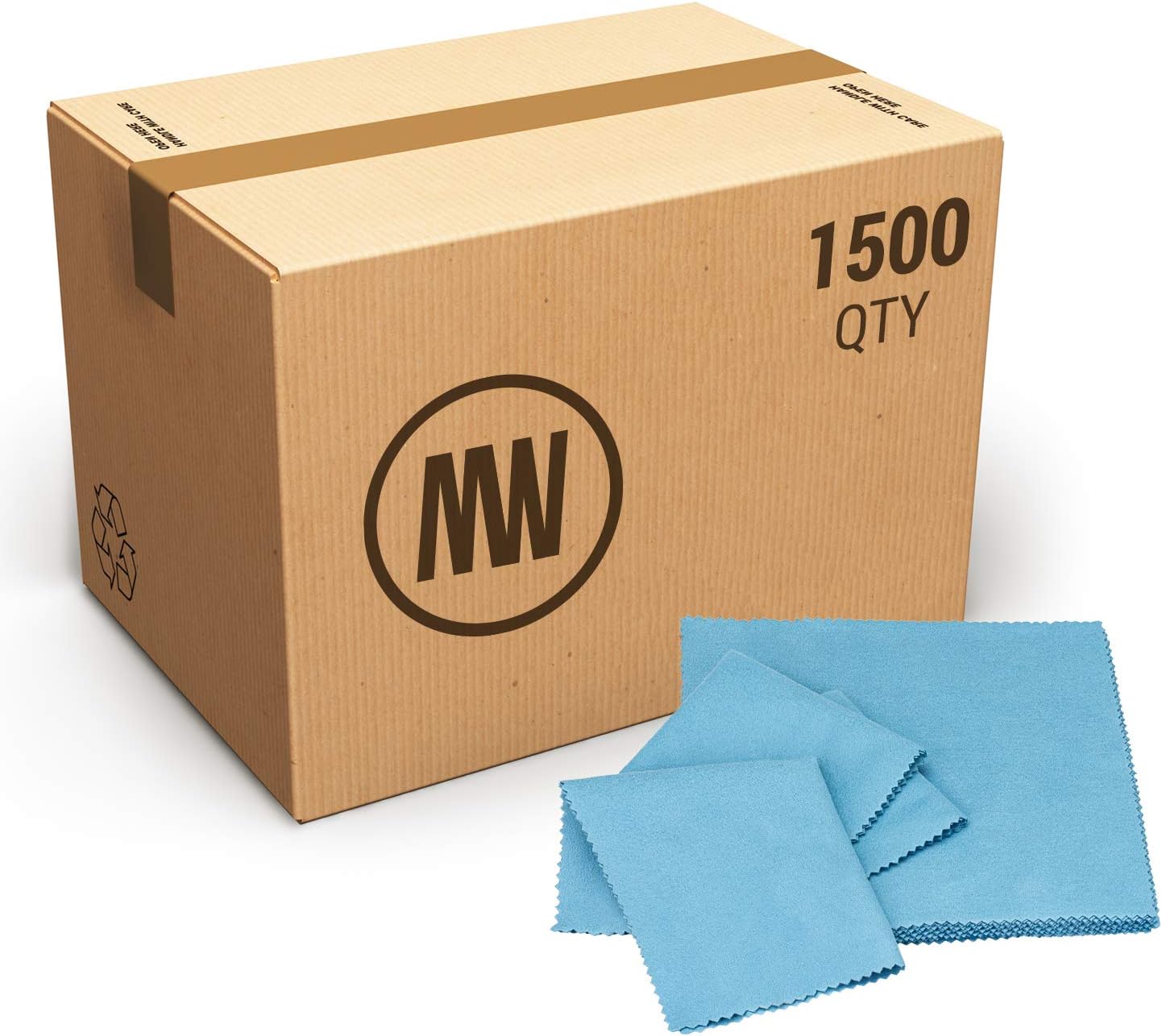 Mwipes™ Microfiber Suede Lens Cleaning Cloth for Eyeglasses