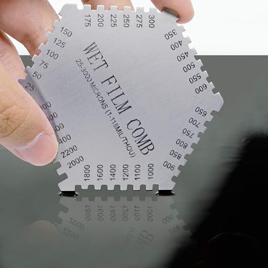 Calibrador para espesor de película húmeda 25-3000μm miniatura 2