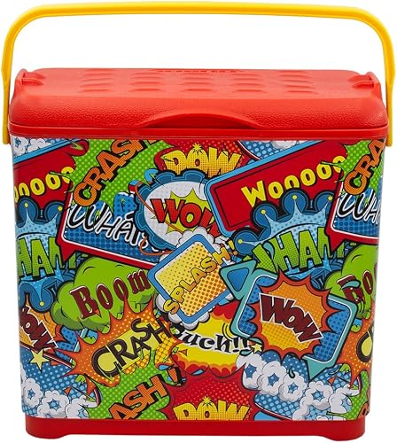 Leisure Quip Comic Design Cooler Box, 10 Liter Capacity