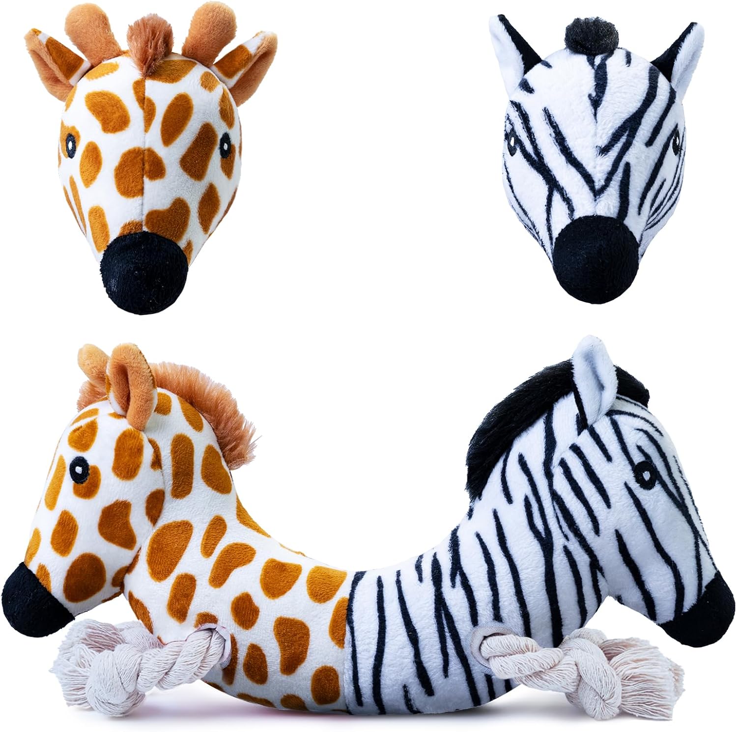 LEGEND SANDY Large Dog Toys, Squeaky Dog Toys for