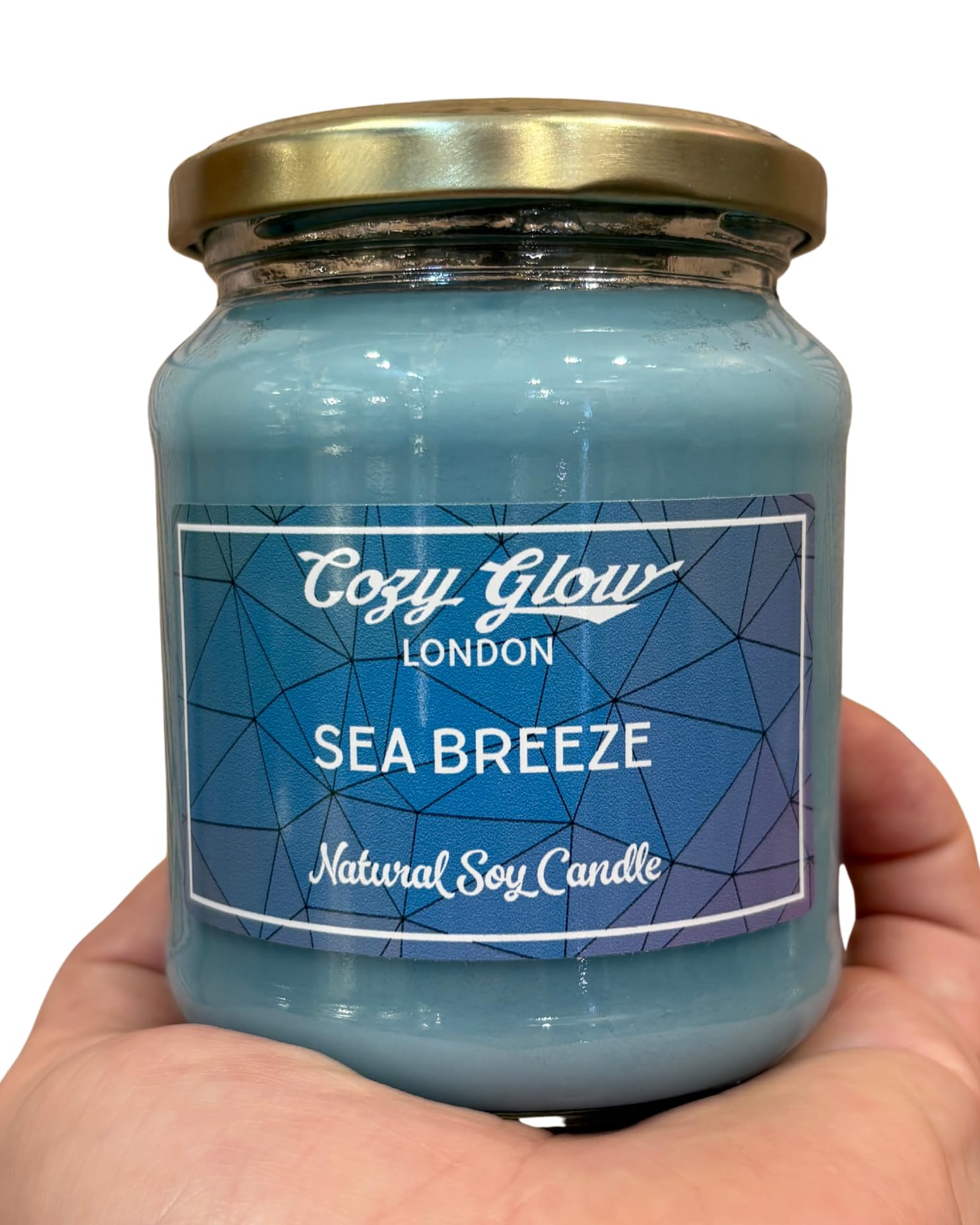 Cozy Glow Sea Breeze Large Soy Candle