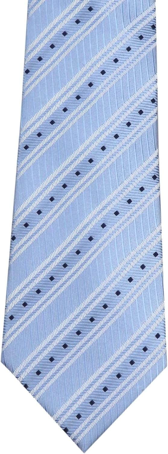 Men's Striped Ties Plaid Formal Business Groomsmen Necktie for Wedding - Image 5