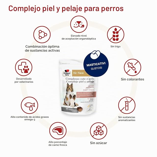 Foto 2 de 4 de Doppelherz Complejo Piel Y Pelaje para Perros